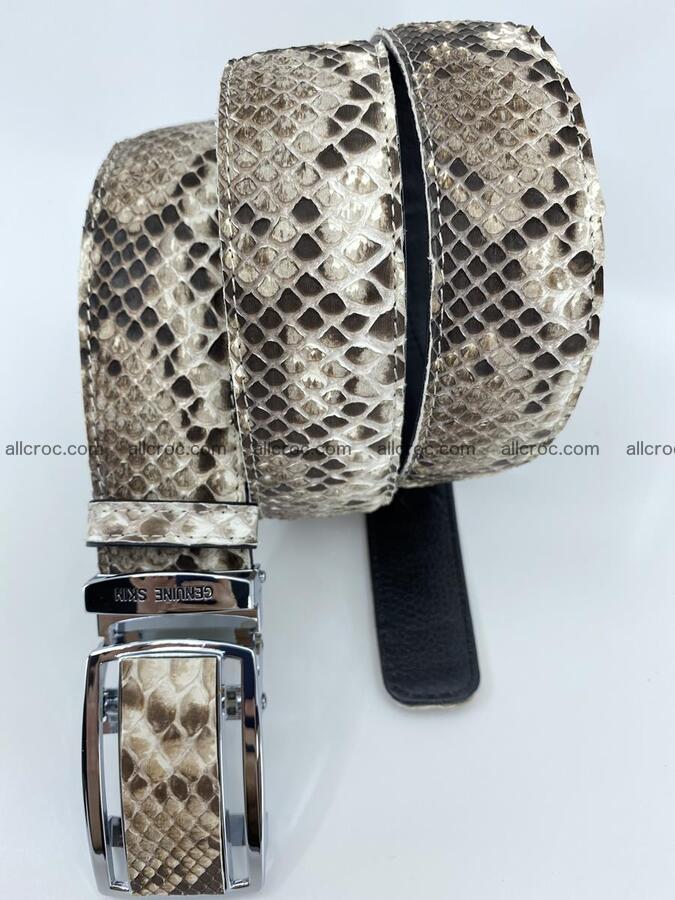 Python snake leather belt 703 Foto 6