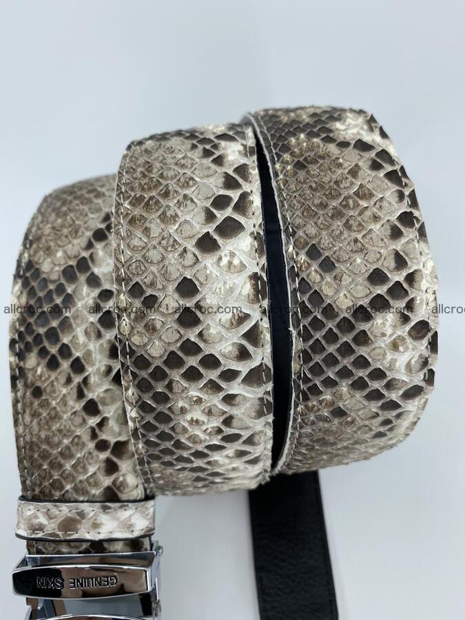 Python snake leather belt 703 Foto 8