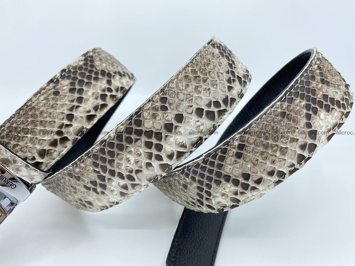 Python snake leather belt 703 Foto 10
