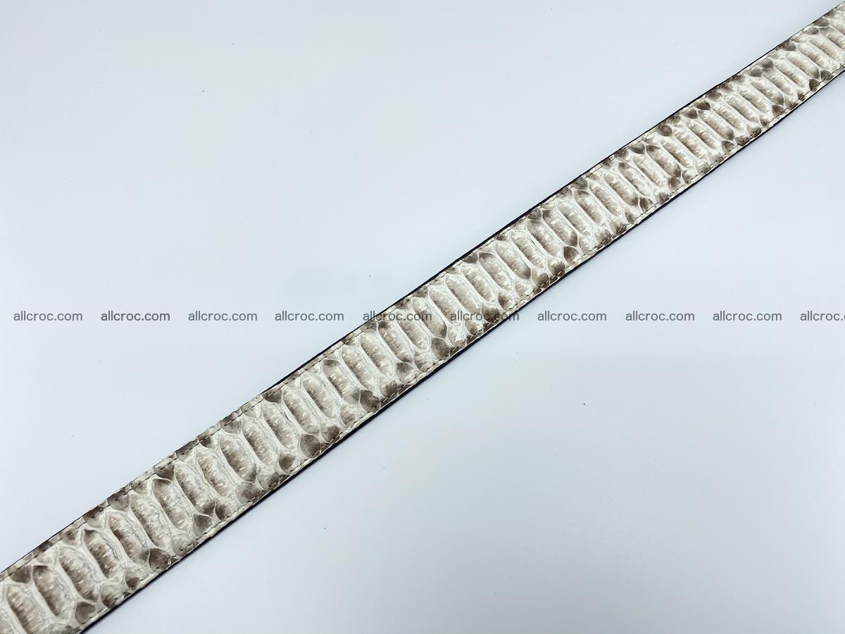 Python snake leather belt 702 Foto 13