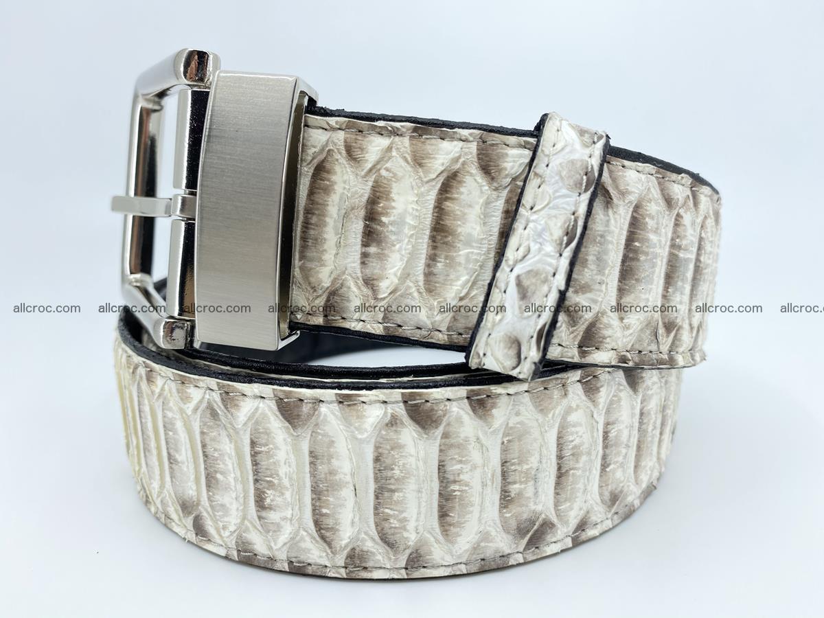 Python snake leather belt 702 Foto 1