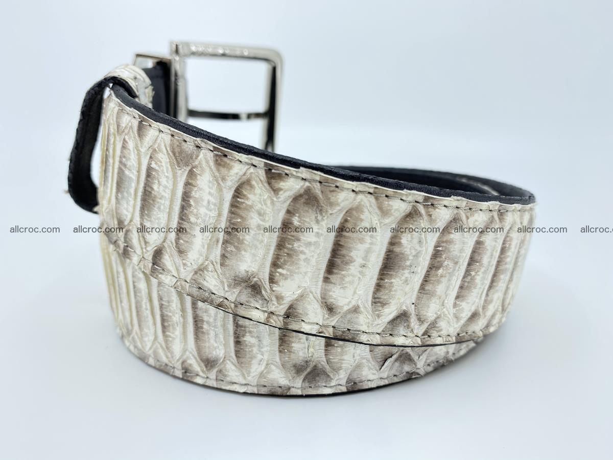 Python snake leather belt 702 Foto 2