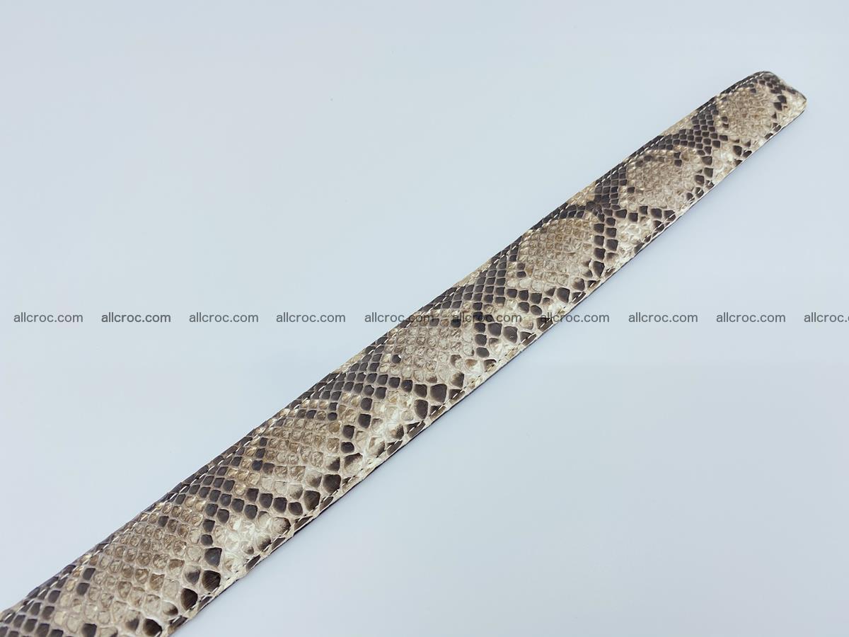 Python snake leather belt 704 Foto 10