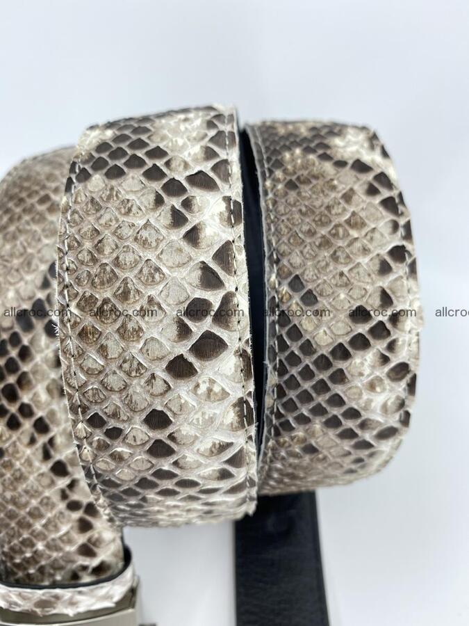 Python snake leather belt 704 Foto 5