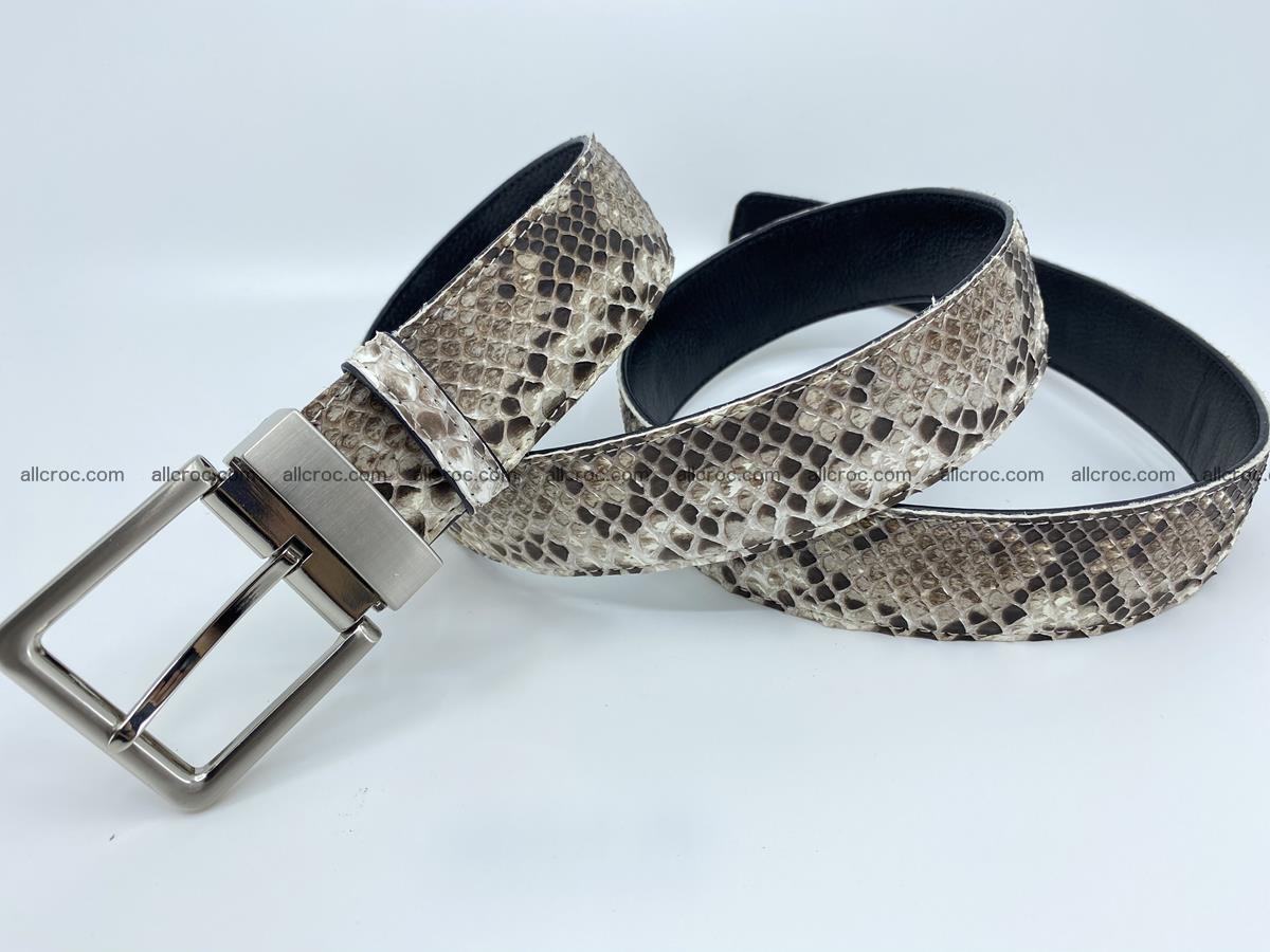 Python snake leather belt 704 Foto 6