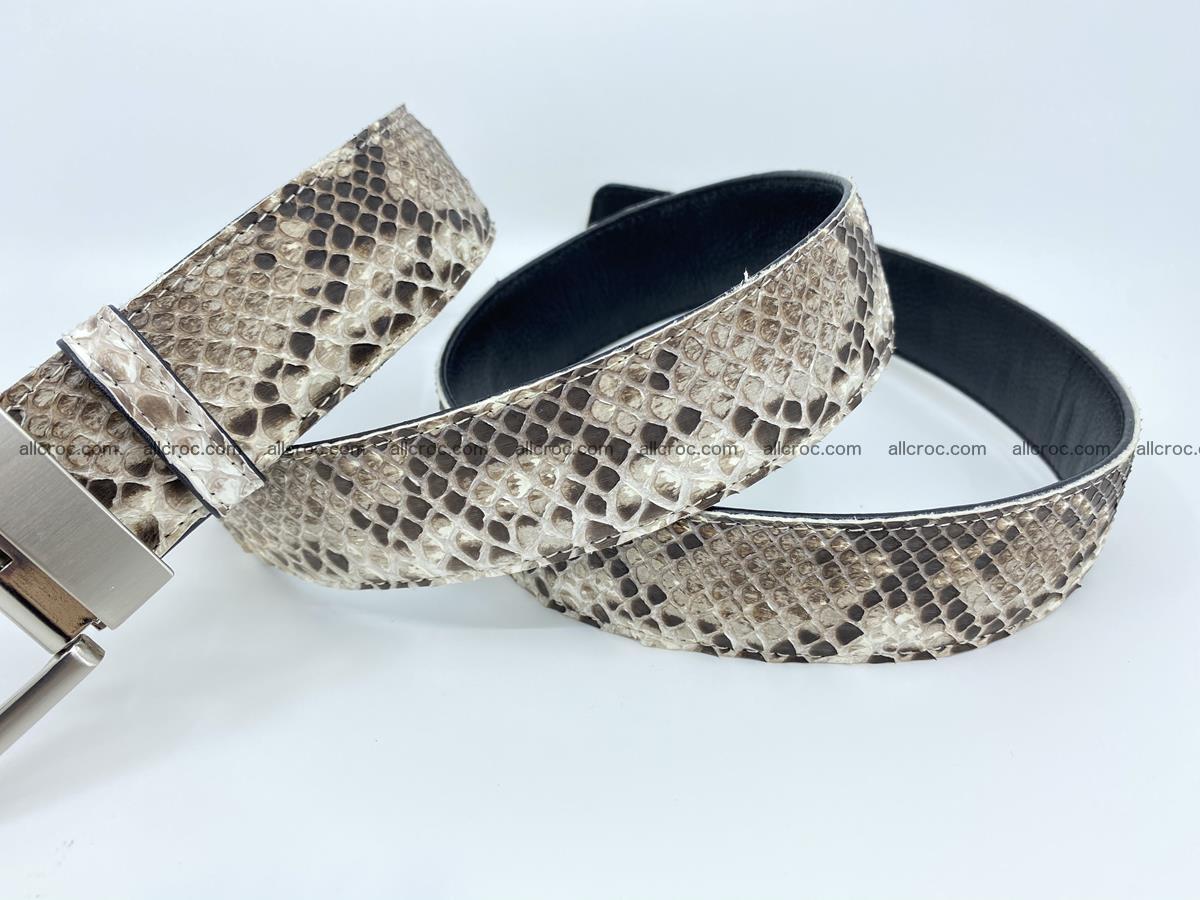 Python snake leather belt 704 Foto 7