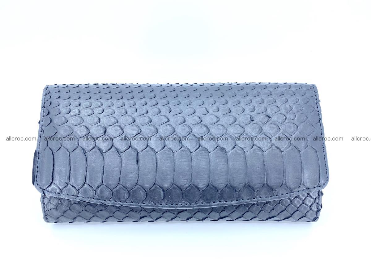 Python snakeskin long wallet 932 Foto 0