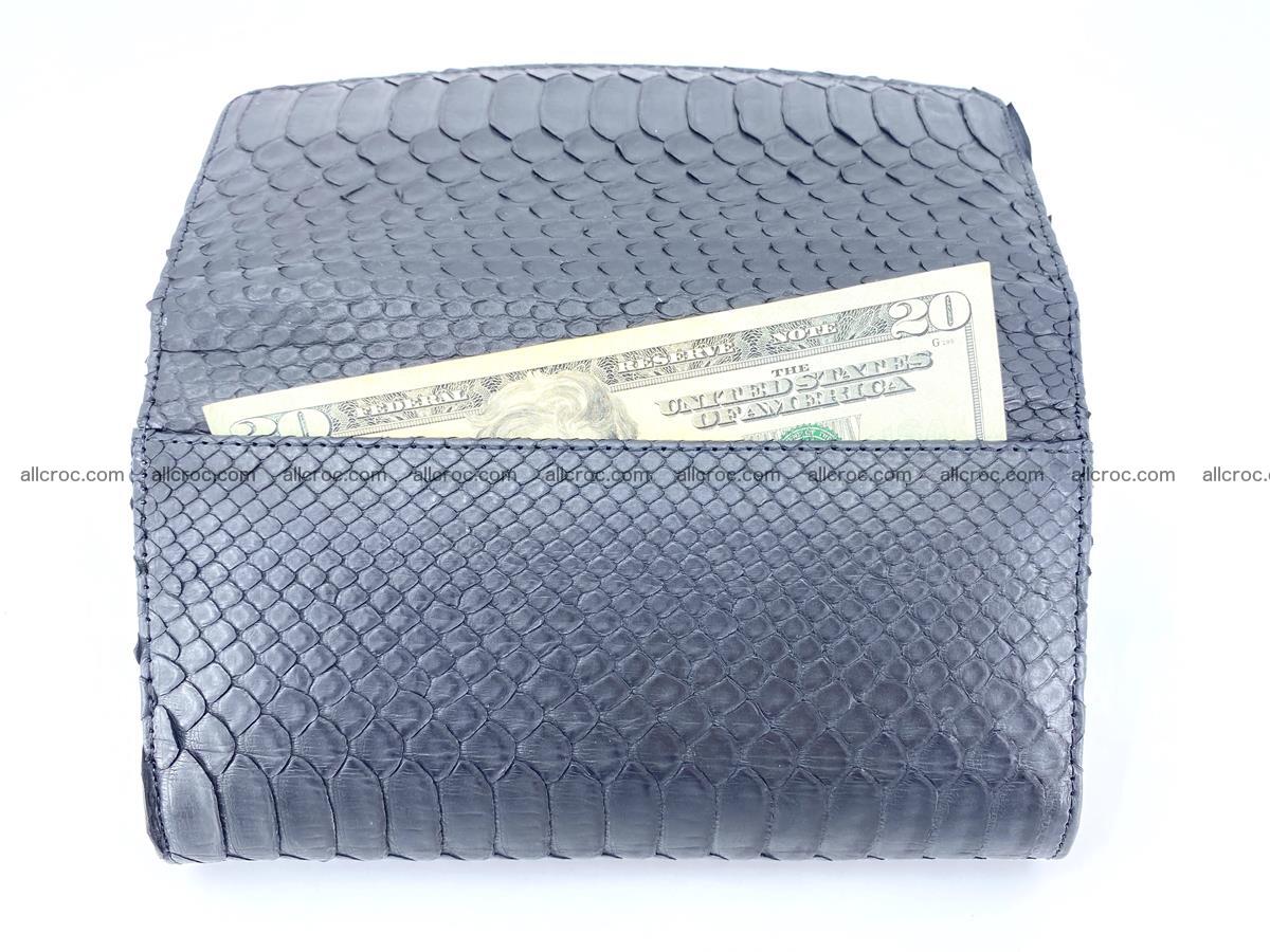 Python snakeskin long wallet 932 Foto 4