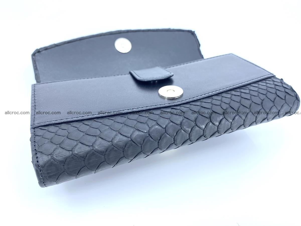 Python snakeskin long wallet 932 Foto 5