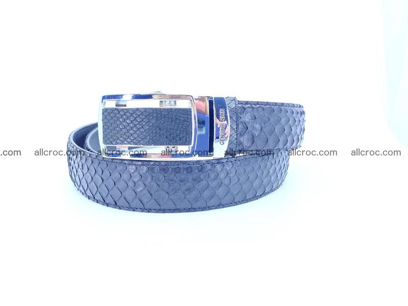 Python snakeskin belt 1123