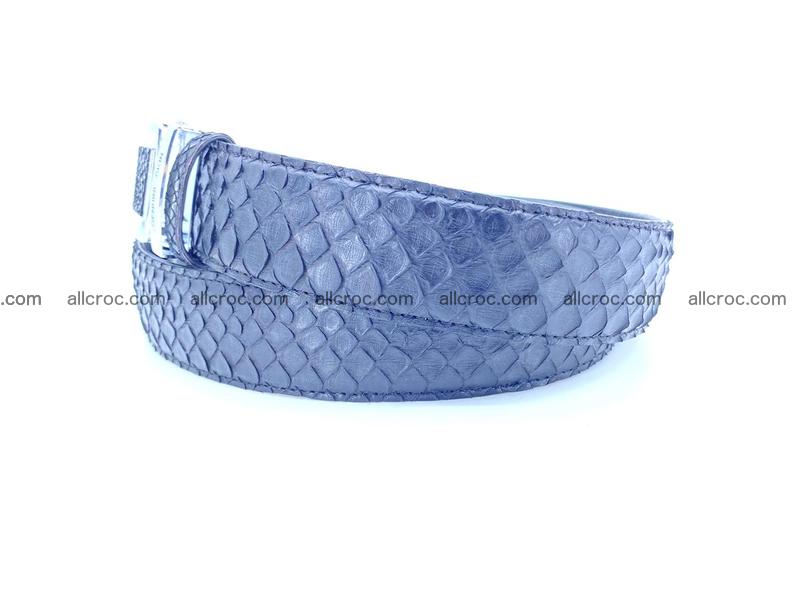 Python snakeskin belt 1123