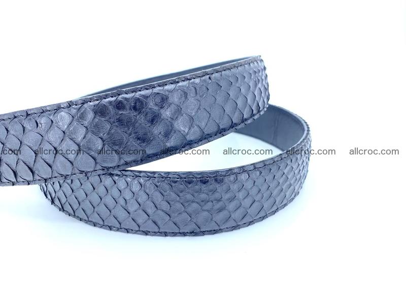 Python snakeskin belt 1123