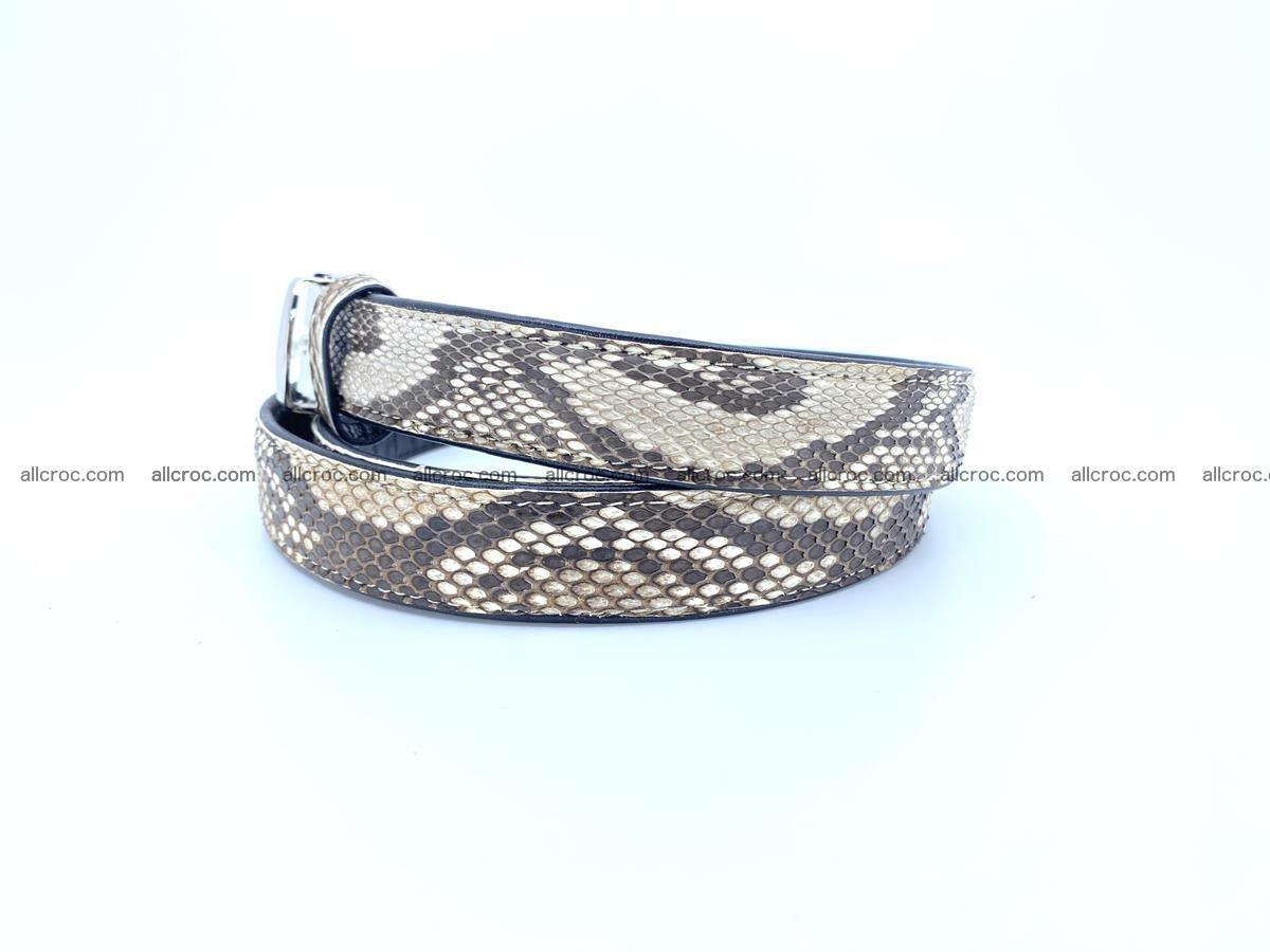 Python snakeskin belt 1125 Foto 1