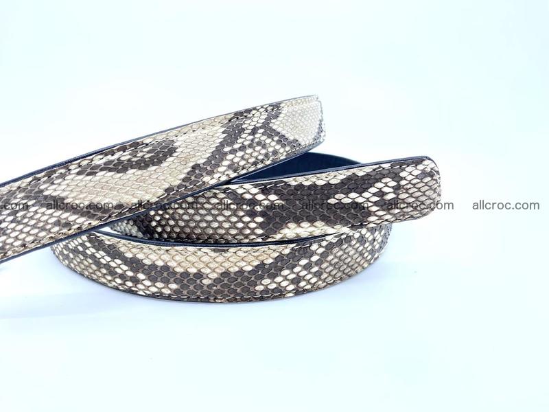Python snakeskin belt 1125
