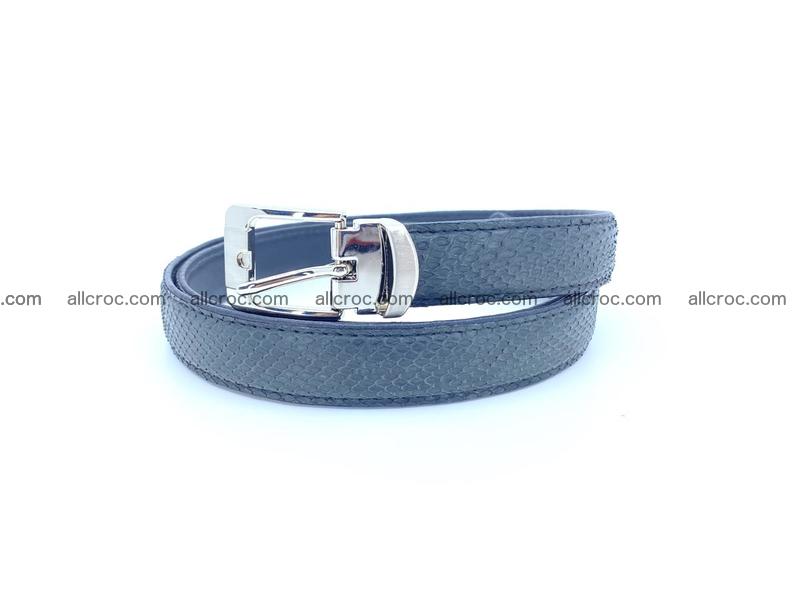 Python snakeskin belt 1126