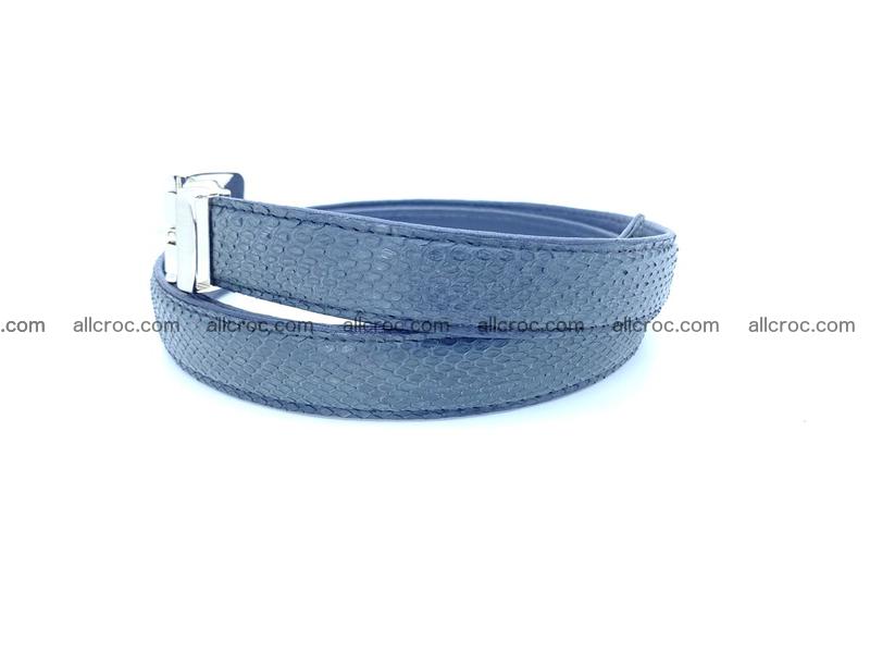 Python snakeskin belt 1126