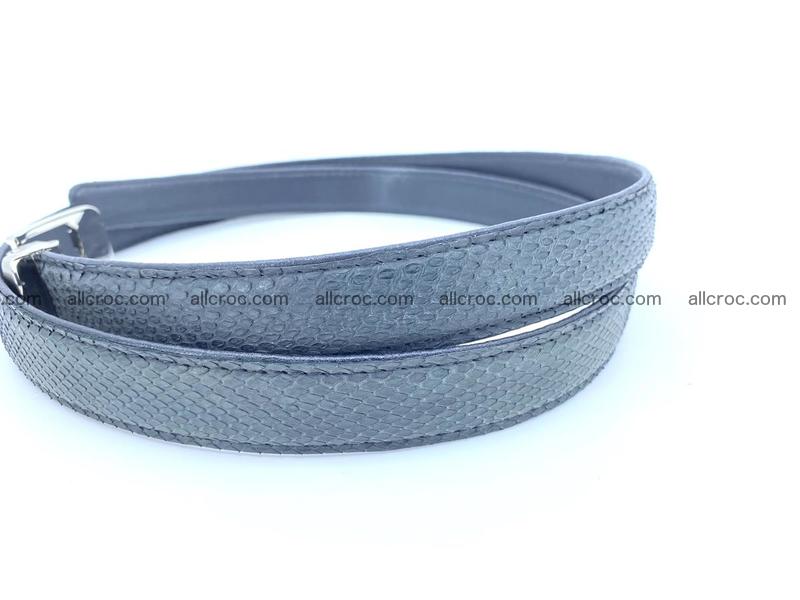 Python snakeskin belt 1126