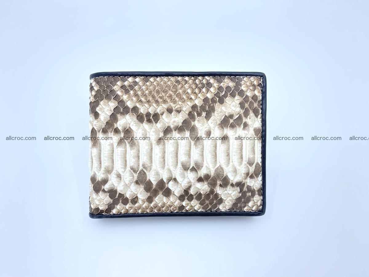 Python snakeskin billfold  1167 Foto 1