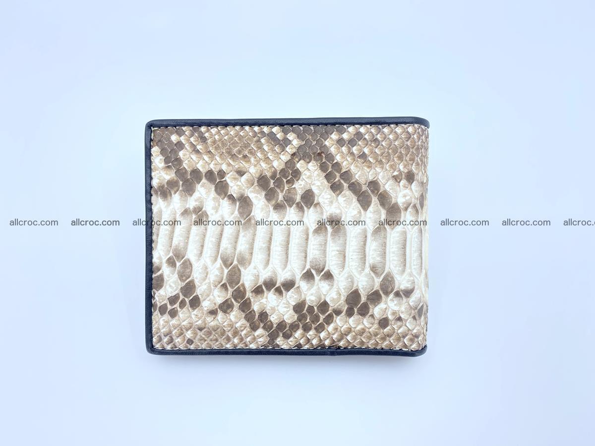 Python snakeskin billfold  1167 Foto 2