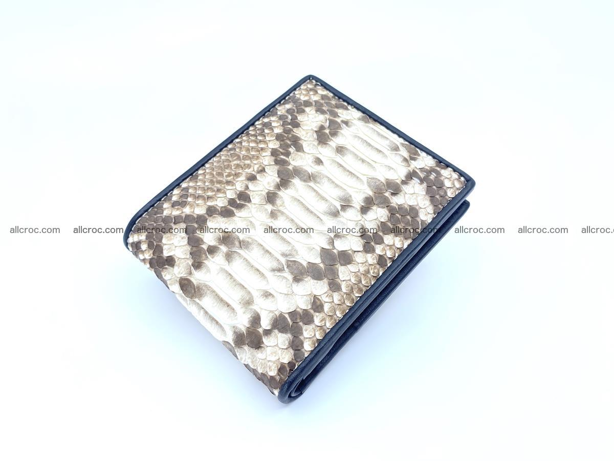 Python snakeskin billfold  1167 Foto 0