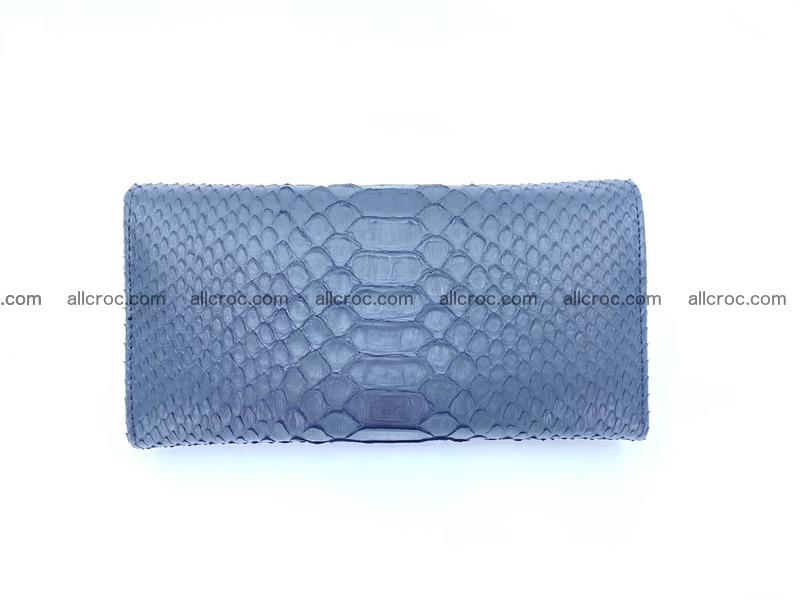 Python snakeskin long wallet 1148