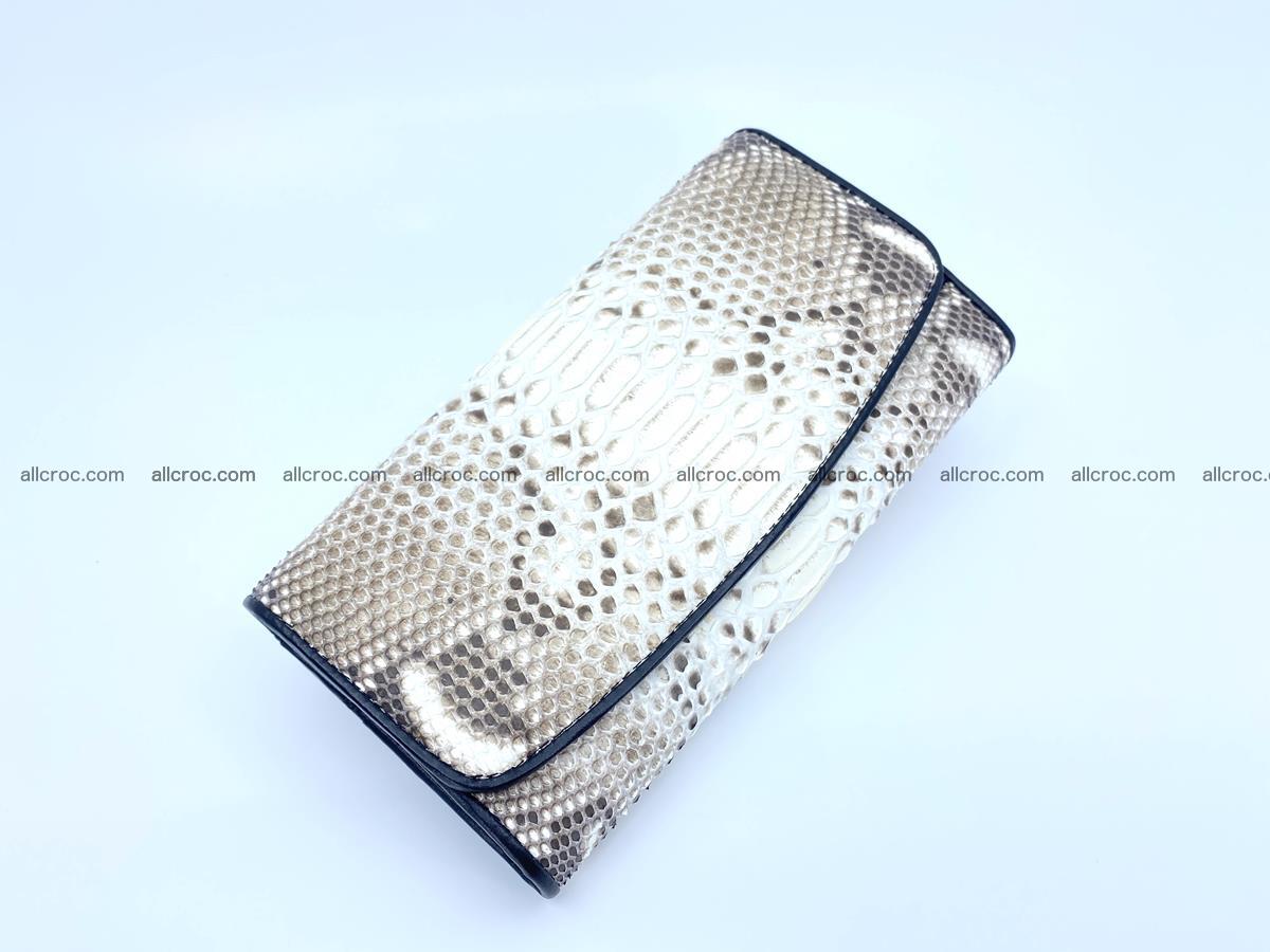 Python snakeskin long wallet 1149 Foto 0