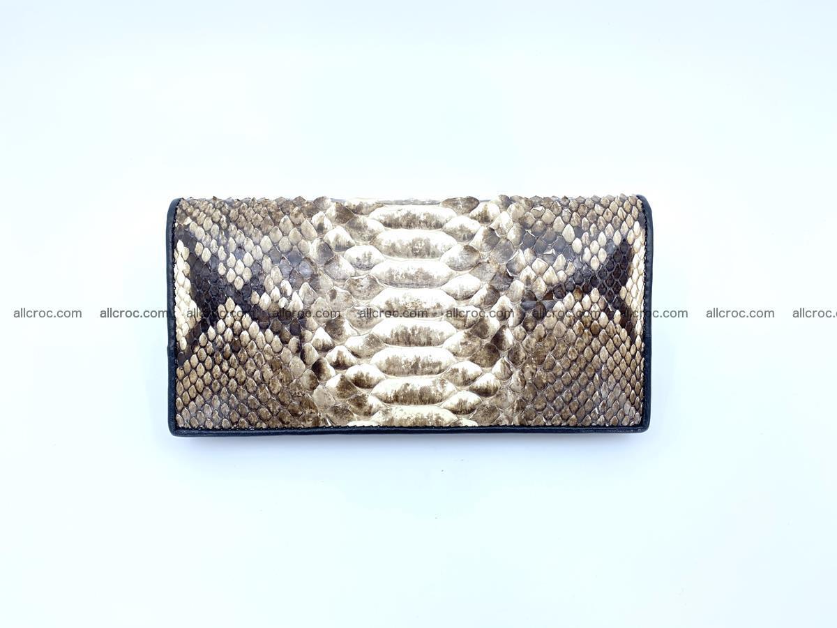 Python snakeskin long wallet 1106 Foto 2