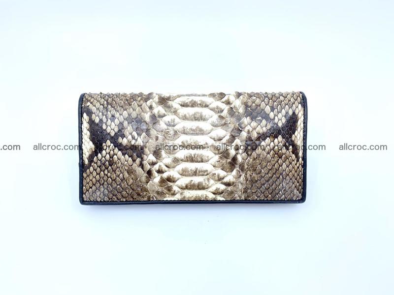Python snakeskin long wallet 1106