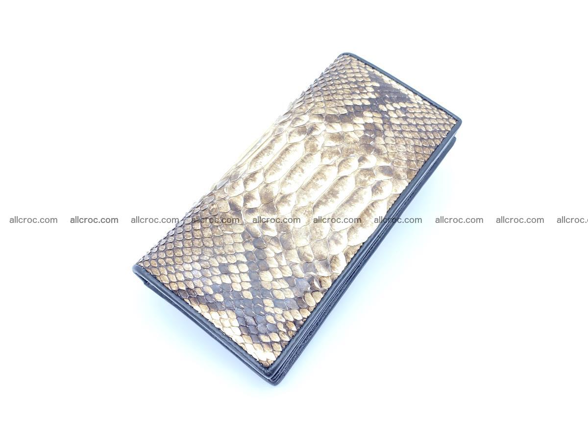 Python snakeskin long wallet 1106 Foto 0