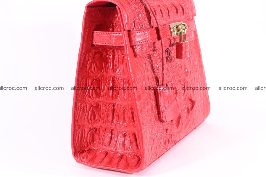 Crocodile skin handbag Kelly 1283