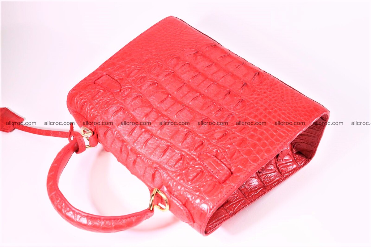 Crocodile skin handbag Kelly 1283 Foto 7
