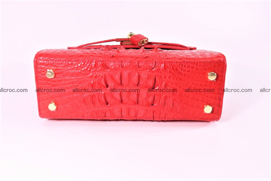 Crocodile skin handbag Kelly 1283