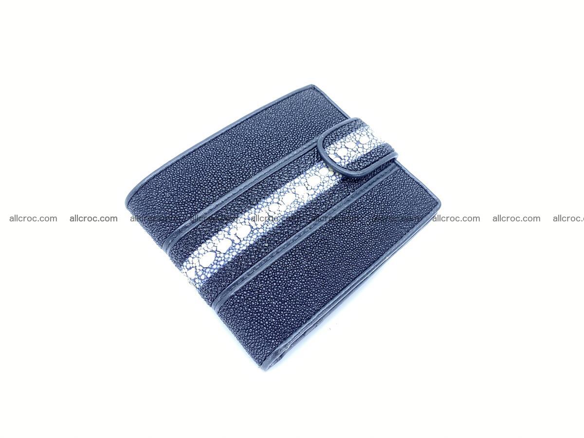 Row stone Stingray leather billfold small size 1114 Foto 0