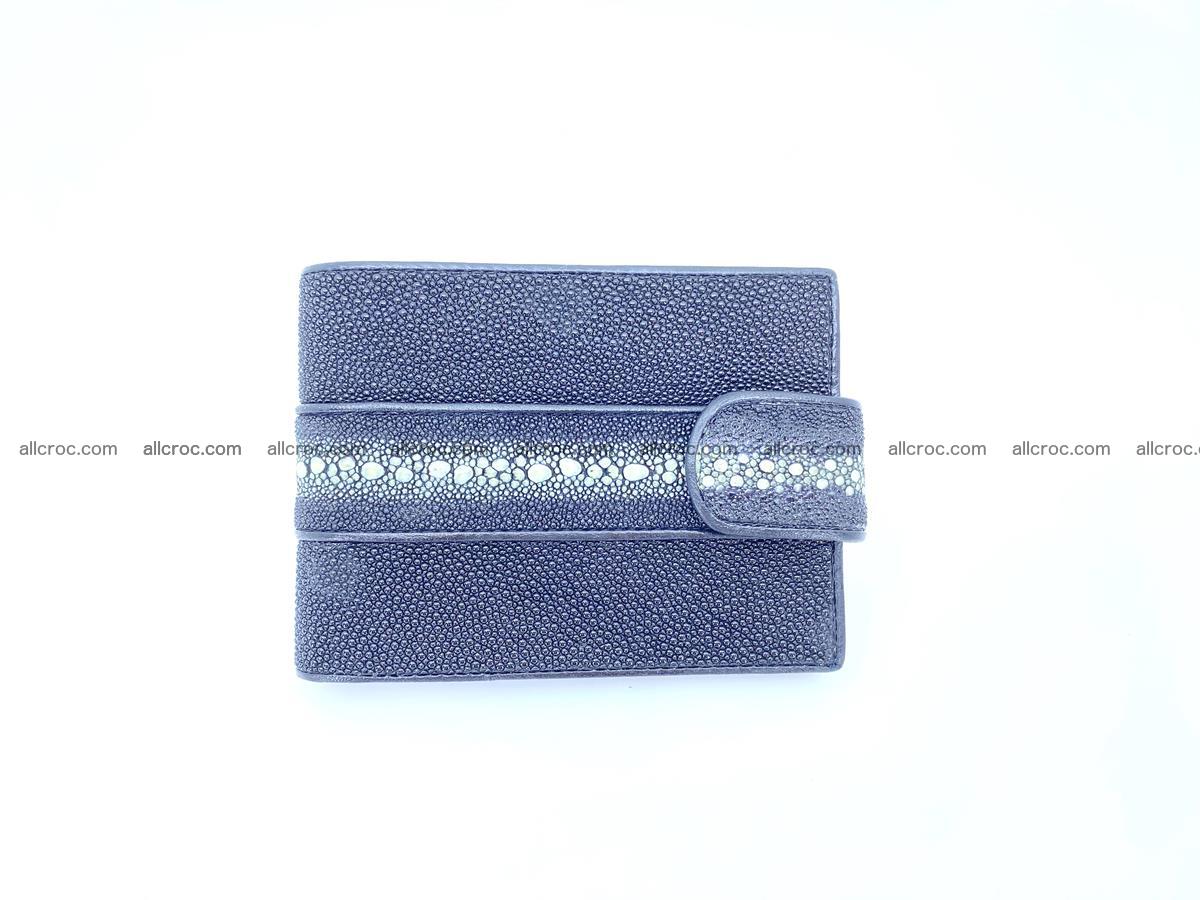 Row stone Stingray leather billfold small size 1101 Foto 1