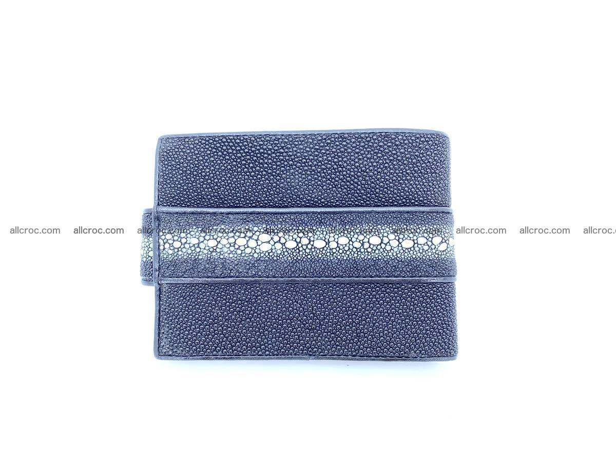 Row stone Stingray leather billfold small size 1101 Foto 2
