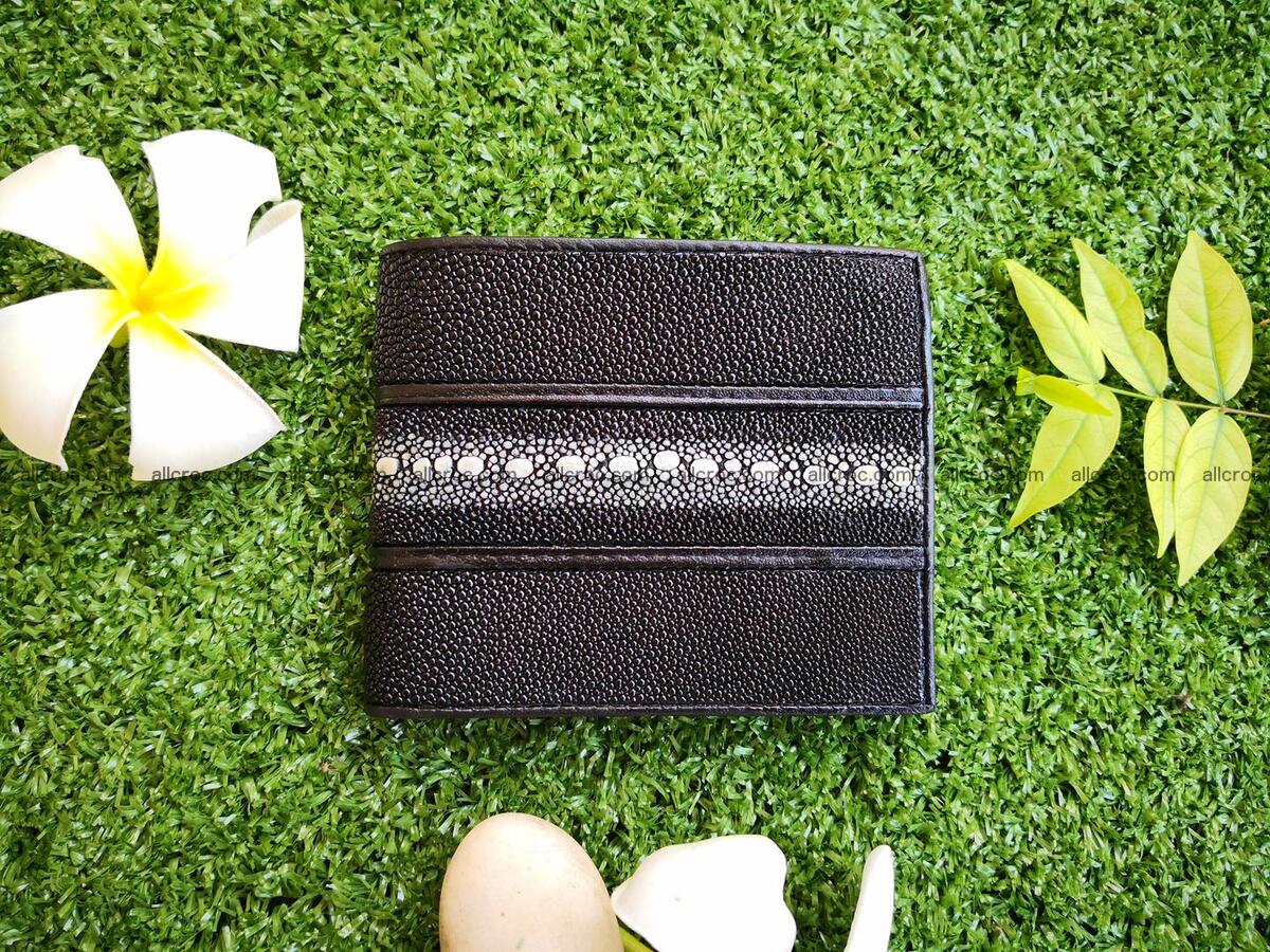 Row stone stingray leather wallet 393 Foto 0