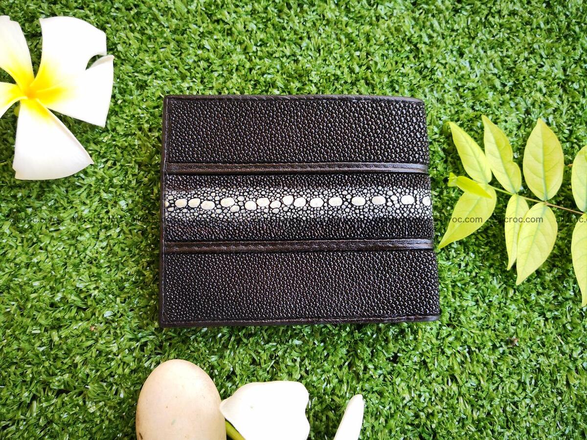 Row stone stingray leather wallet 393 Foto 1