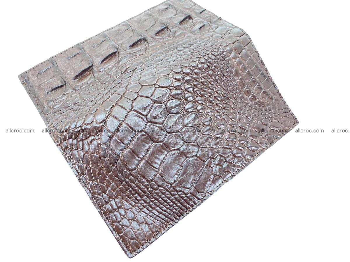 Crocodile skin long wallet 2116 Foto 7