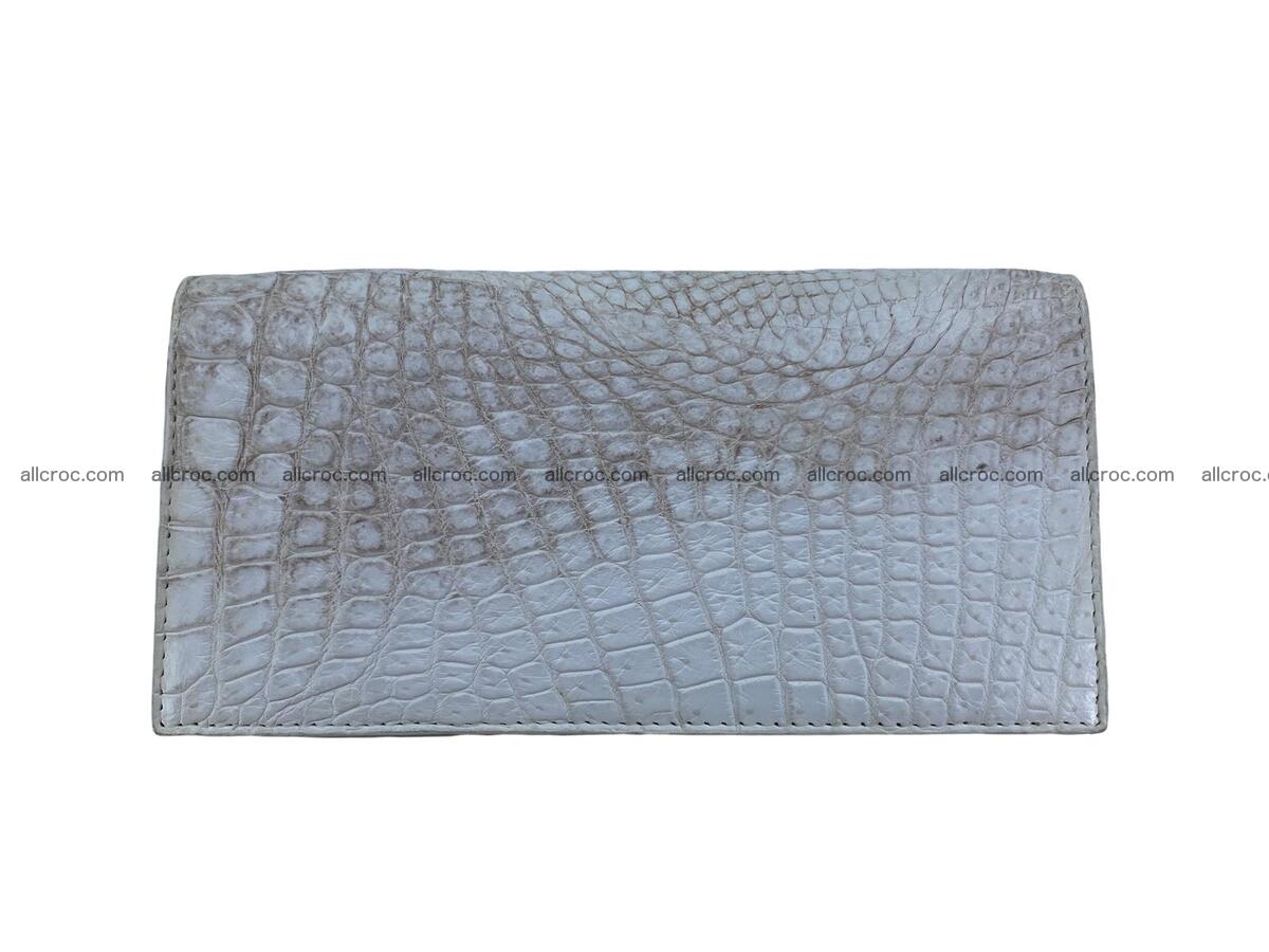 Crocodile skin long wallet 2114 Foto 5