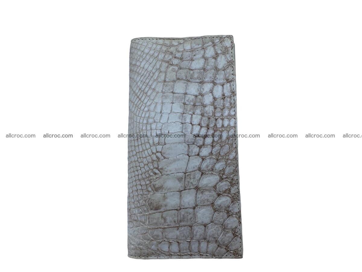 Crocodile skin long wallet 2114 Foto 2