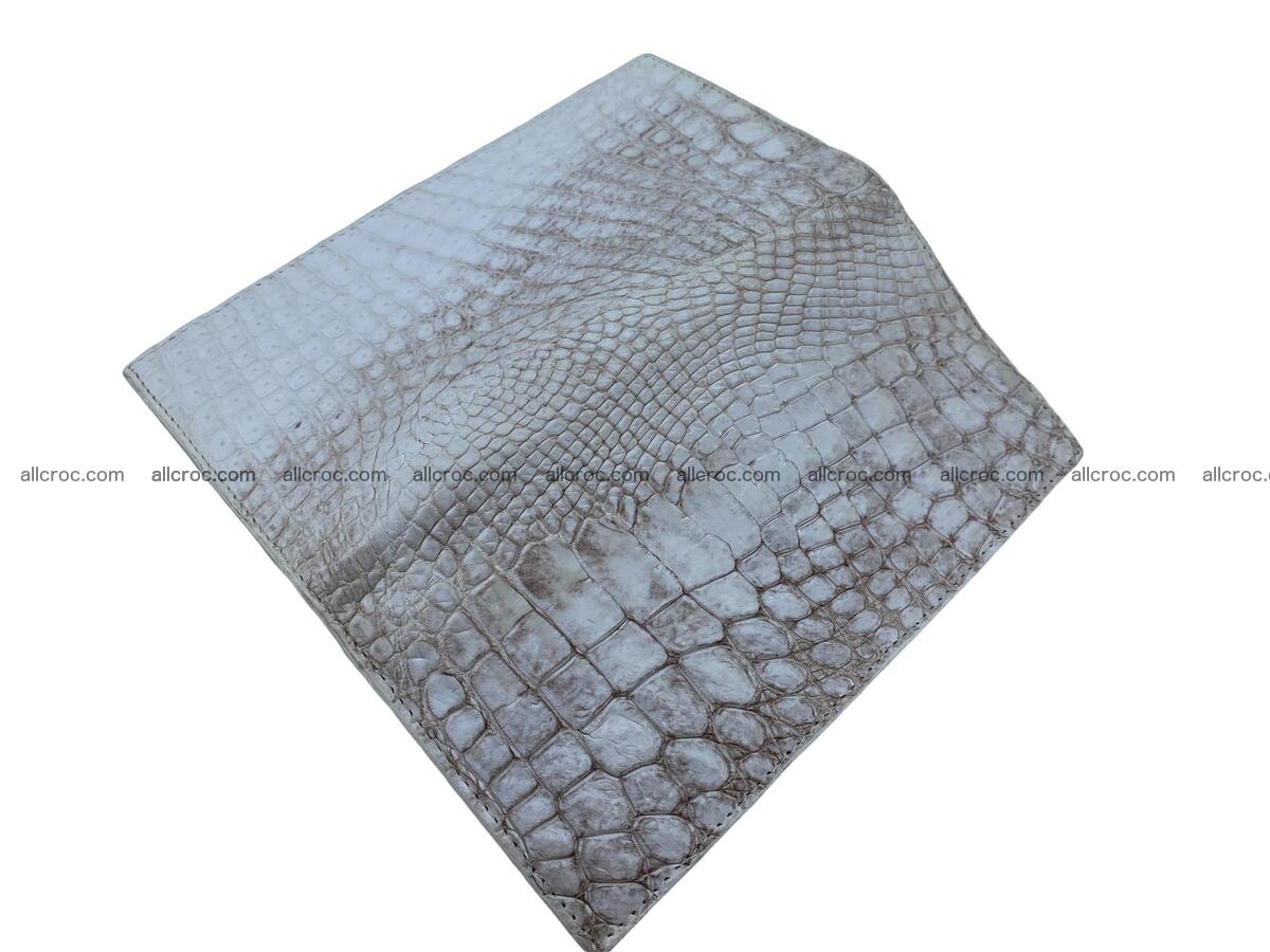 Crocodile skin long wallet 2114 Foto 8