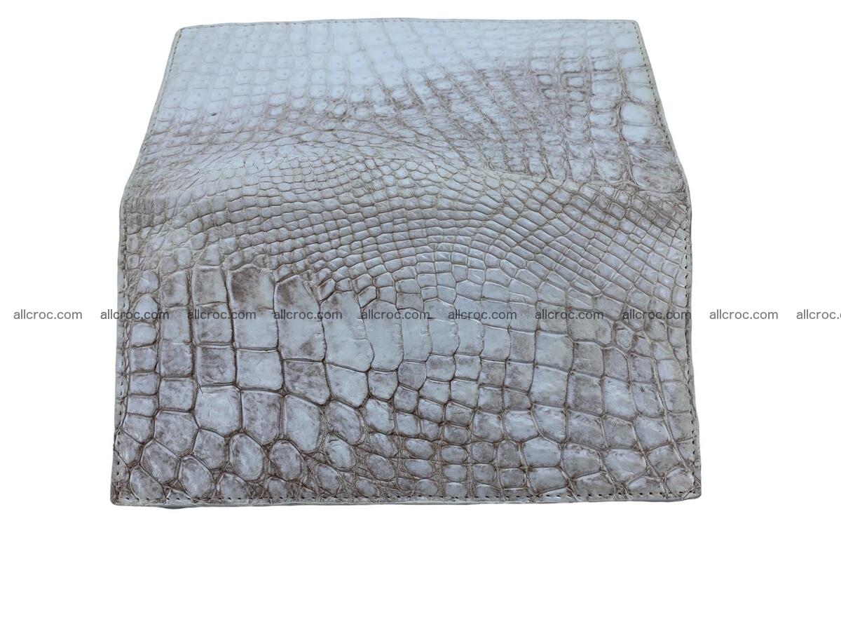 Crocodile skin long wallet 2114 Foto 7