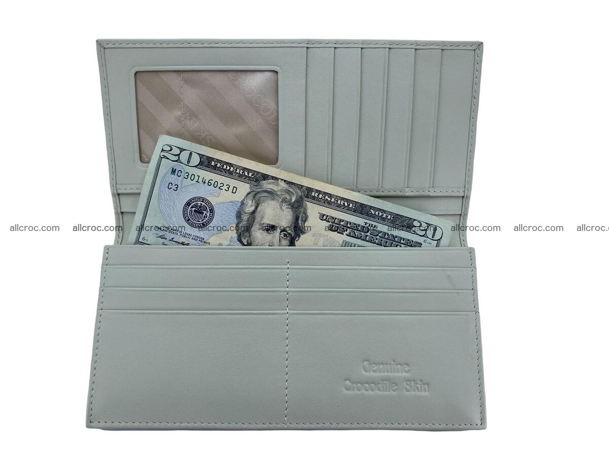 Crocodile skin long wallet 2114 Foto 11