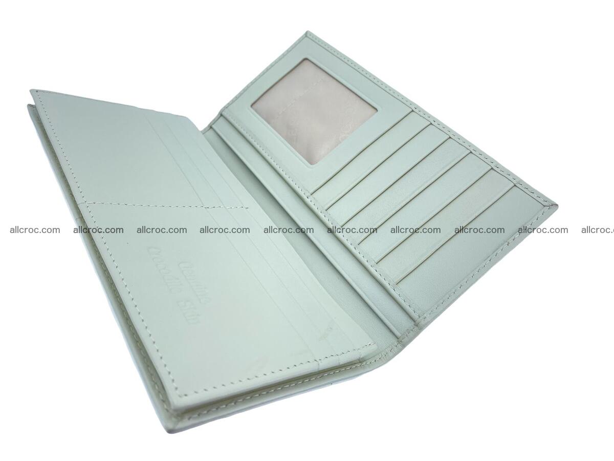 Crocodile skin long wallet 2114 Foto 10