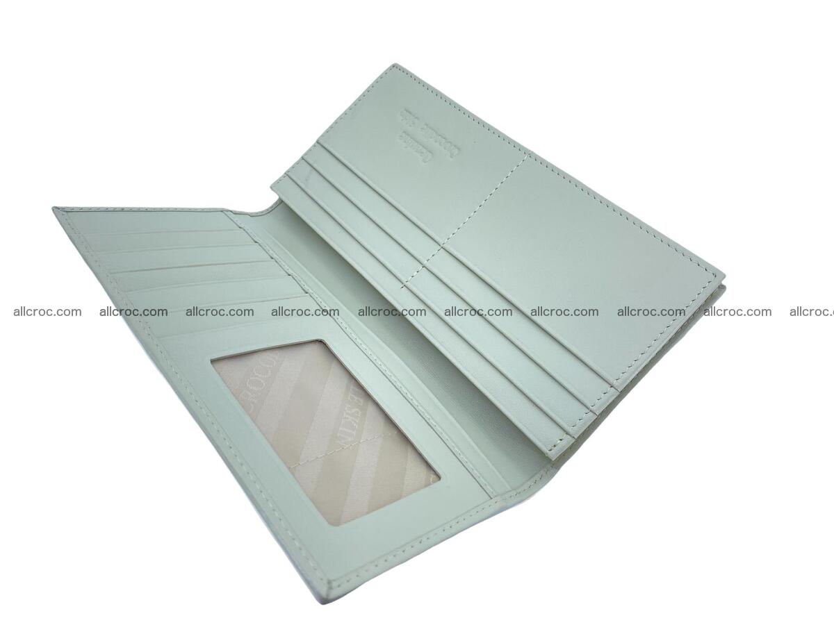 Crocodile skin long wallet 2114 Foto 9