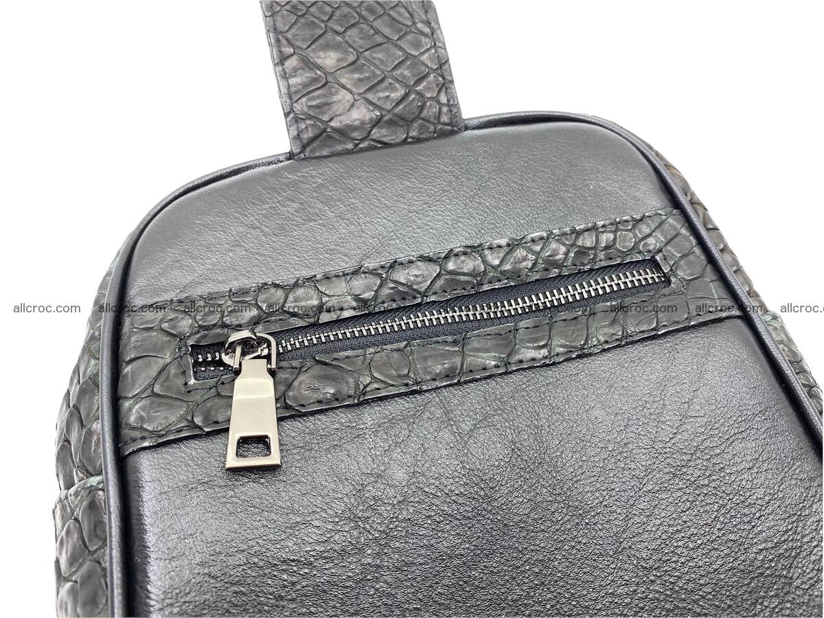 Crocodile skin handbag 1763 Foto 13