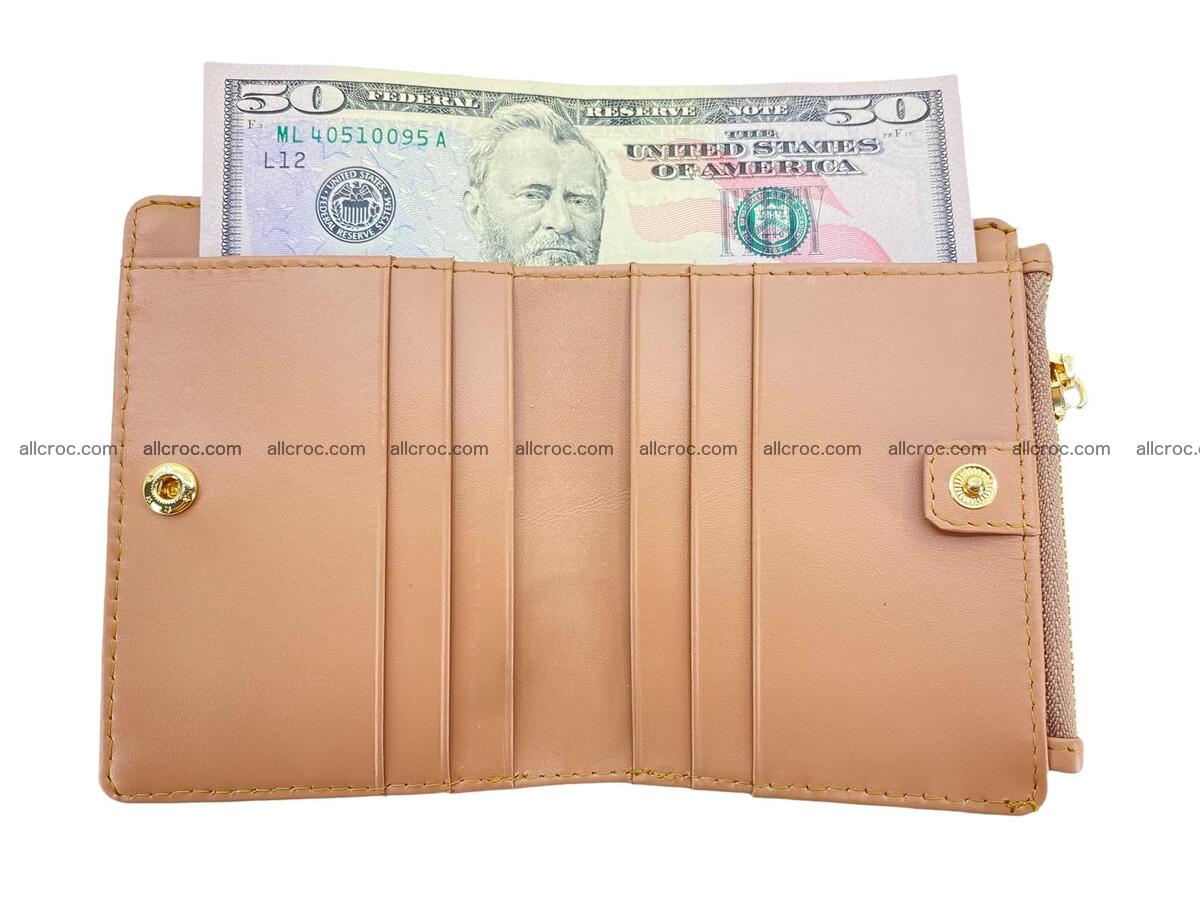 crocodile skin vertical wallet 1884 Foto 5
