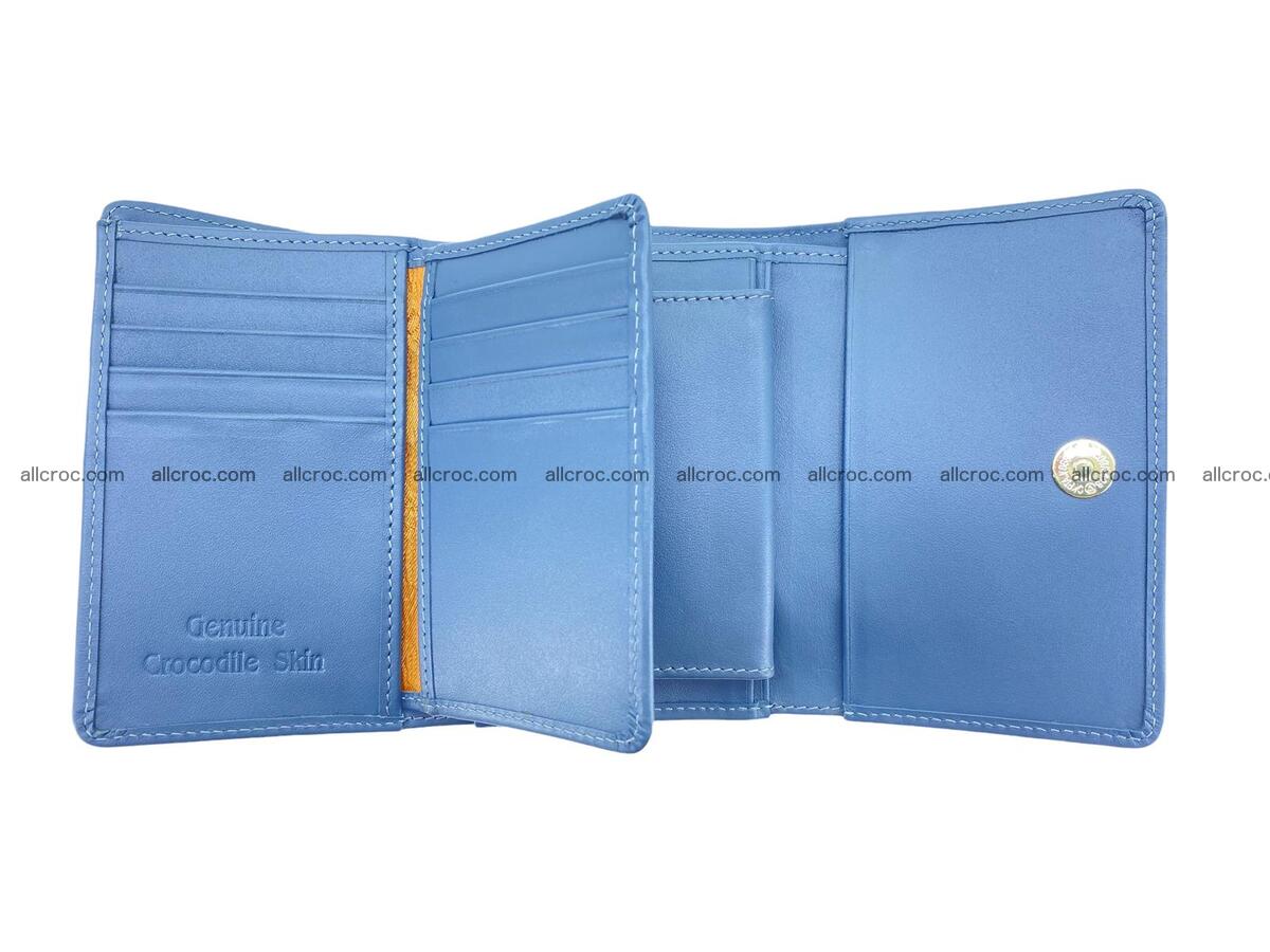 Crocodile skin wallet with coin pocket 1918 Foto 5