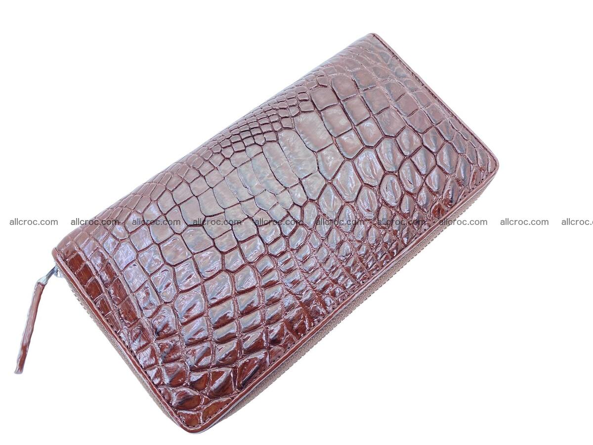 Crocodile skin wallet with zip 1994 Foto 0