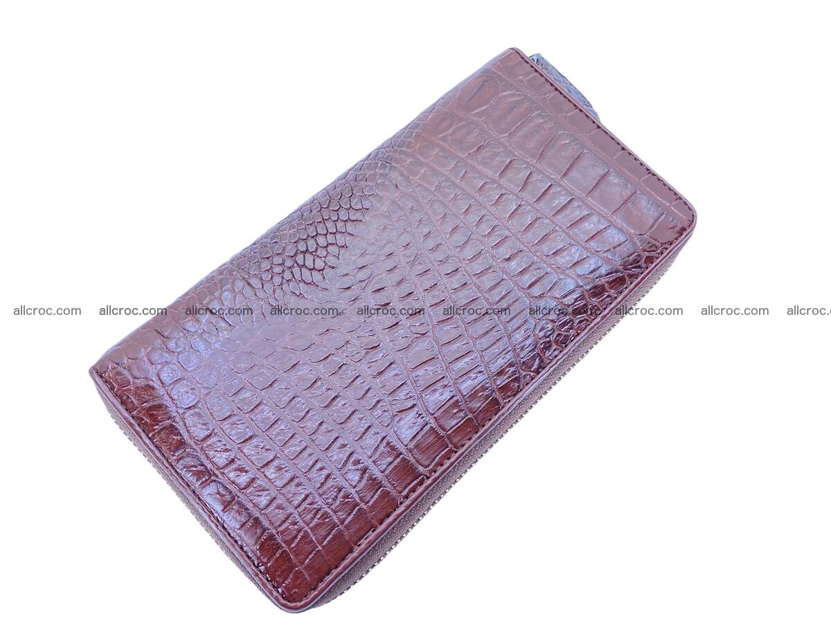 Crocodile skin wallet with zip 1994 Foto 1